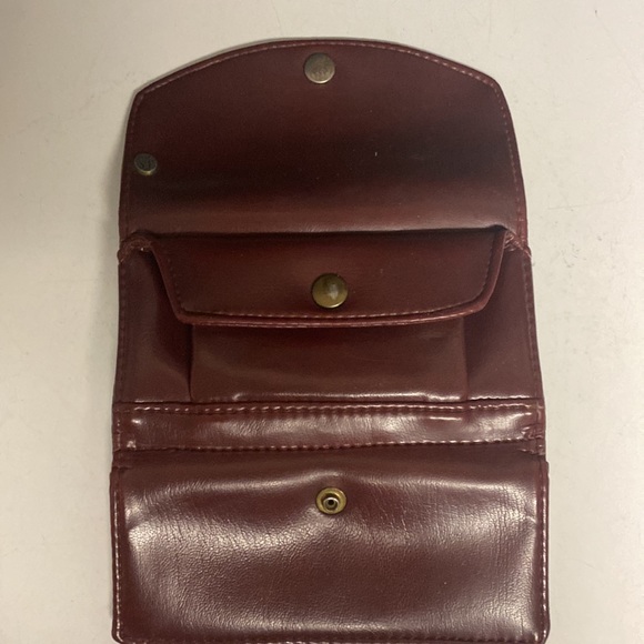 FS ORIGINAL Accordian Leather Bifold Snap Wallet - Picture 12 of 17